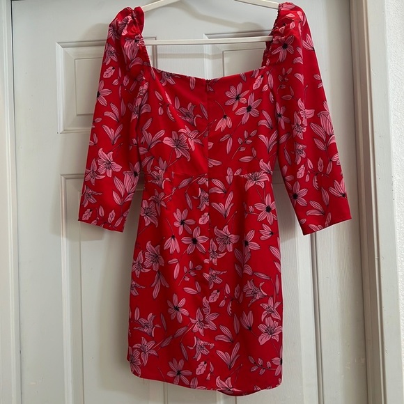 Camila Coelho Red mini dress - Picture 3 of 4